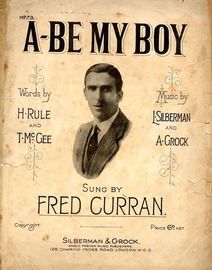 A Be My Boy as performed by  Fred Curran