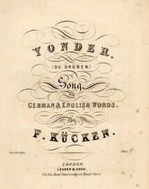 Yonder, song with English and German words