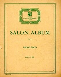 Salon Album Volume V -  Piano solo -  Wood Album Collection, some 64 pages