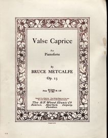 Valse Caprice for Piano - Op. 23