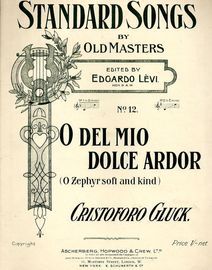 O Del Mio Dolce Ardor (O Zephyr soft and kind) - Song in Key of D minor