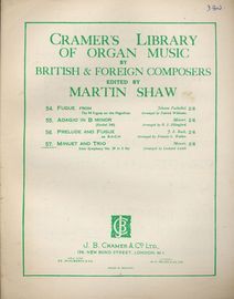 A Ground (Evening Hymn) - No. 2 of Set 2 - From "Cramer's Library of Organ Music by British Composers"