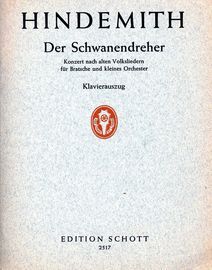 Der Schwanendreher - Fur Bratsche und kleines Orchester - Edition Schott 2517