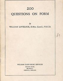 200 Questions on Form