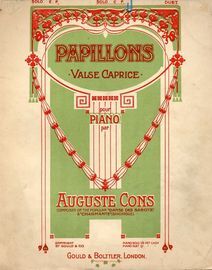 Papillons - Valse Caprice - For Piano Solo