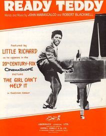 Ready Teddy - Featured by Little Richard as he appears in the 20th Century Fox picture "The Girl can't help it"
