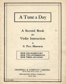 A Tune a Day, A Second Book for Violin Instruction