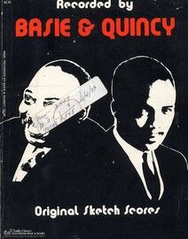 Basie and Quincy - Original Sketch Scores