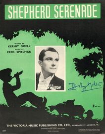 Shepherd Serenade - Song - Autographed by Billy Milton
