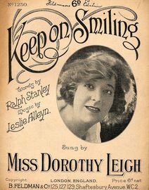 Keep on Smiling - Song featuring Miss Dorothy Leigh