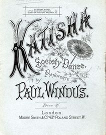 Katisha - Society Dance for Pianoforte