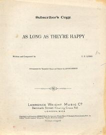 As Long As They're Happy - Key of F