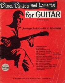 Blues, Ballads and Laments for Guitar - Solos or Duets