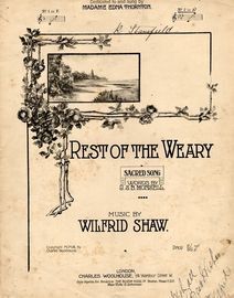 Rest of the Weary - Sacred Song in key of A flat major