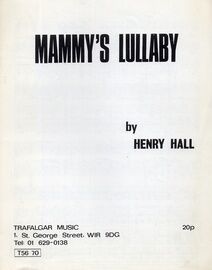 Mammy's Lullaby - Piano Solo