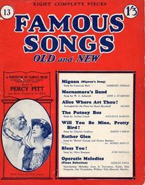 Famous Songs - Old and New - Eight Complete Pieces - No. 13