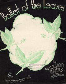 Ballet of the Leaves - Novelty Intermezzo for Piano