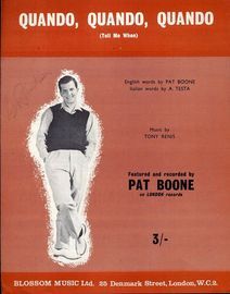 Quando, Quando, Quando (Tell me When)  - Featuring Pat Boone