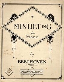 Beethoven - Minuet in G for Piano