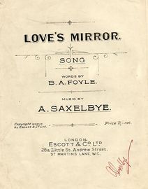 Love's Mirror - Song in key of E major
