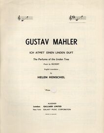 Mahler - The Perfume of the Linden Tree - Song for High Voice