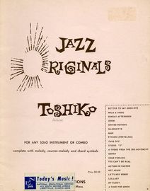 Jazz Originals - For Instrument or Combo - Complete with melody, counter melody and chord symbols