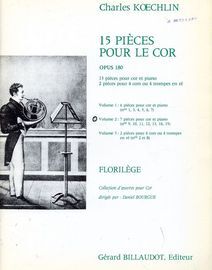 7 Pieces for Horn and Piano - Volume 2 of '15 Pieces pour le Cor'