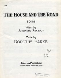 The House and the Road - Song in the Key of F major