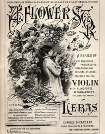 A Flower Story - Musk Rose - Musical Bouquet No. 8840 - With Separate Violin Sheet