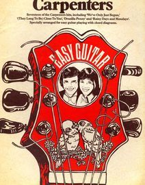 Carpenters for Easy Guitar, 17 hits