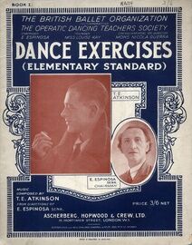 Dance Exercises (Elementary Syllabus) - The British Ballet Organization - Book 1