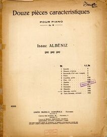 Albeniz - Staccato (Caprice) - Piano Solo (Op. 92)
