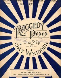 Raggedy Doo - One Step - For Piano Solo - Feldmans 6d edition No. 1024