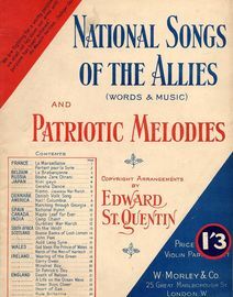 National Songs of the Allies and Patriotic Melodies