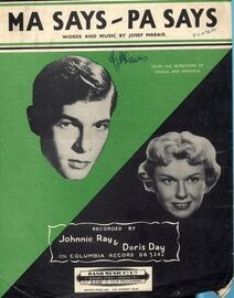 Ma Says, Pa Says - Song - Featuring Johnnie Ray and Doris Day