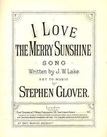 I Love The Merry Sunshine - Song