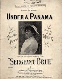 Under a Panama - Song featuring Miss Olive Morrell in "Sergeant Brue"