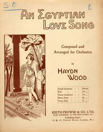 An Egyptian Love Song - Composed and arranged for Orchestra