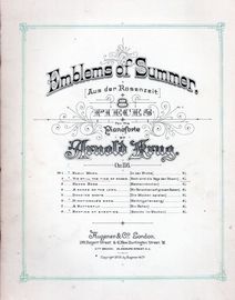 'Tis Still the Time of Roses (Noch sind die tage der Rosen) - No. 2 from Emblems of Summer Series of 8 Pieces - Op. 116