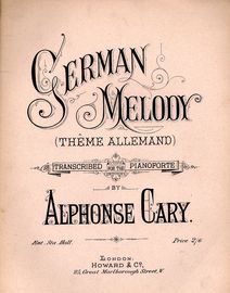 German Melody (Theme Allemand)