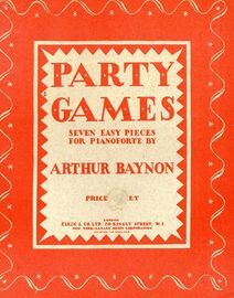 Party Games - Seven Easy Pieces for Pianoforte