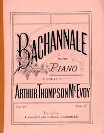 Bachannale pour Piano