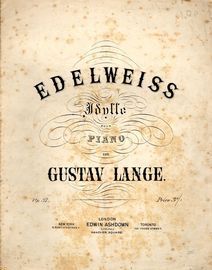 Edelweiss - Idylle for Piano
