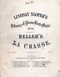 La Chasse - Lindsay Slopers Library of Piano Forte-Music series No. 8