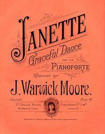 Janette - Graceful Dance for the Pianoforte