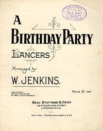 A Birthday Party - Lancers - A Collection of short, well known tunes and nursery rhymes, arranged for piano and voice