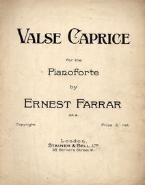 Valse Caprice - For Piano