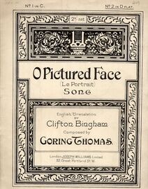 O Pictured Face (Le Portrait) - Song in the Key of D Flat Major