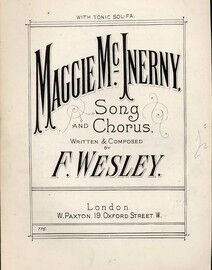 Maggie McInerny - Song and Chorus - With Tonic Sol Fa