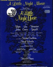A Little Night Music - Vocal Selections From The Show Including Photographs